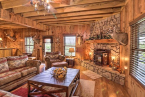 Quiet and Rustic Cabin with Fire Pit on 20 Acres!